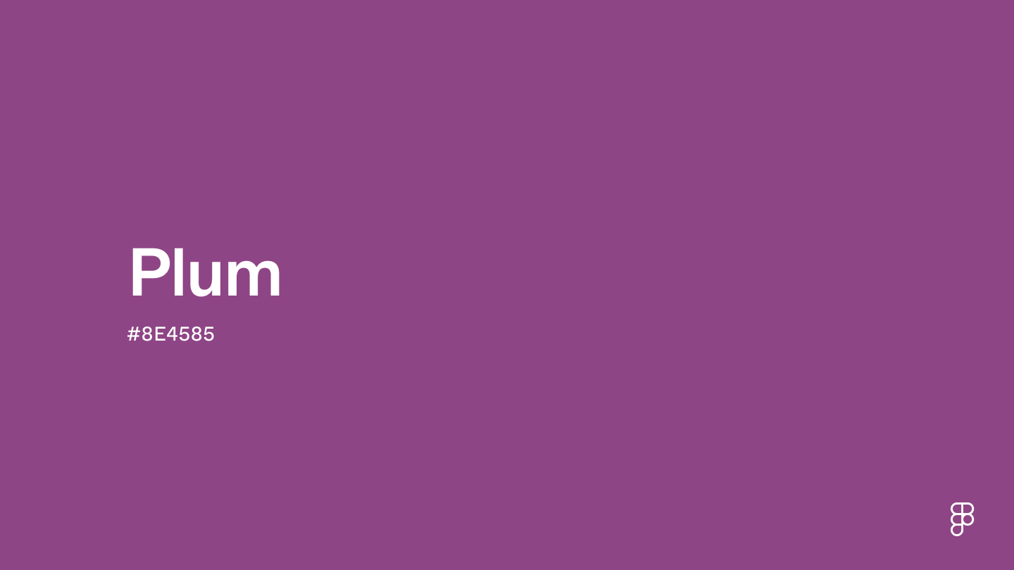 Warna Plum