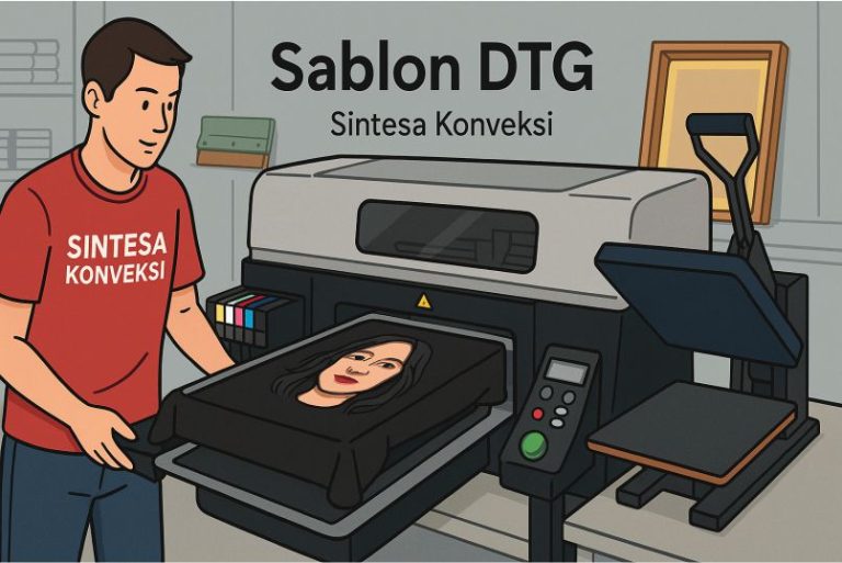 apa itu sablon DTG