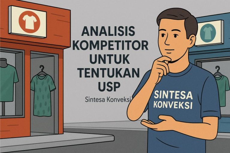 Analisis Kompetitor Konveksi untuk Menentukan Unique Selling Proposition (USP)