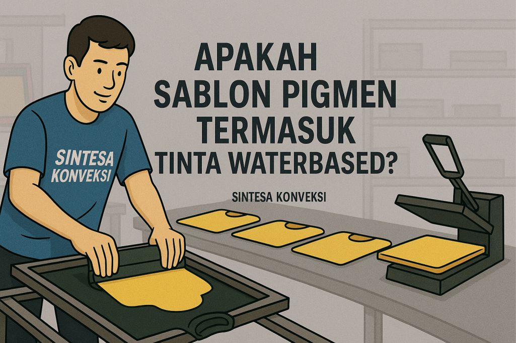 Apakah Sablon Pigmen Termasuk Tinta Waterbased