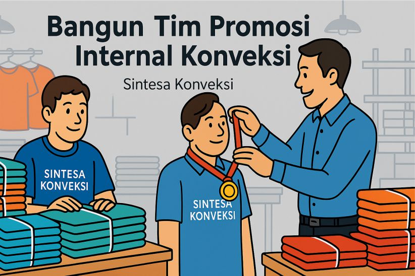 Bangun Tim Promosi Internal Konveksi Tanpa Perlu Staf Marketing
