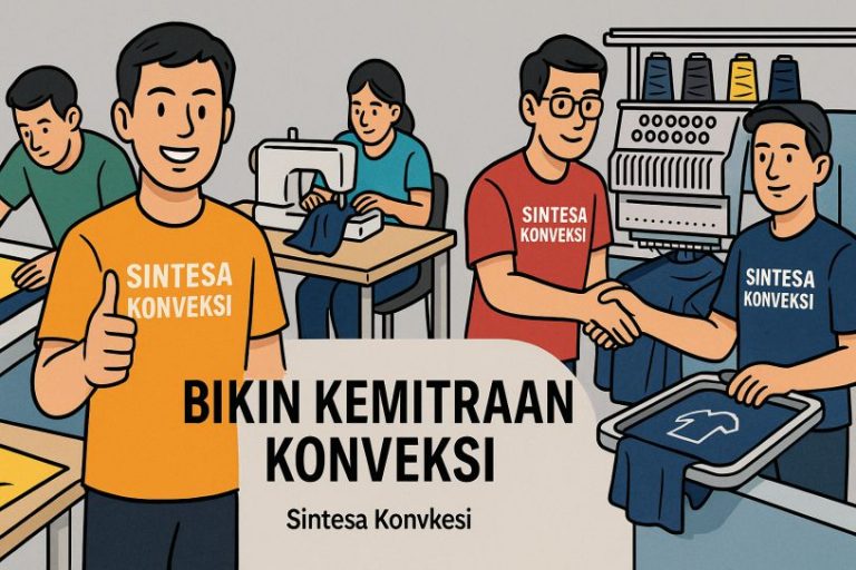 Bikin Program Kemitraan agar Konveksi Jalan Otomatis