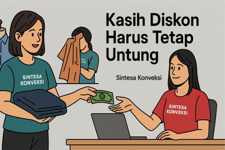 Cara Memberi Diskon di Konveksi Tanpa Merusak Keuntungan