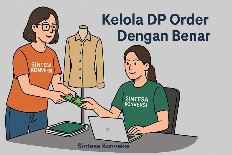 Cara Mengelola DP Order Konveksi