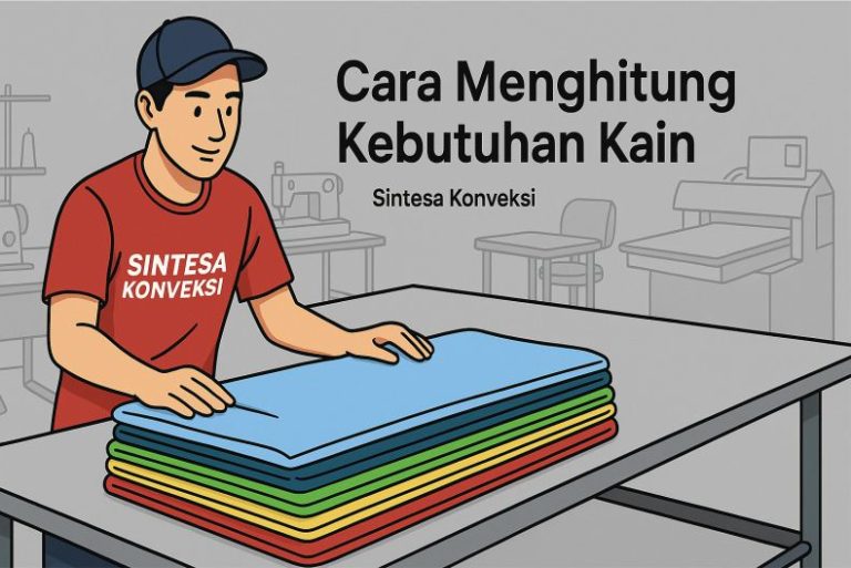 Cara Menghitung Kebutuhan Kain Berdasarkan Jumlah Order