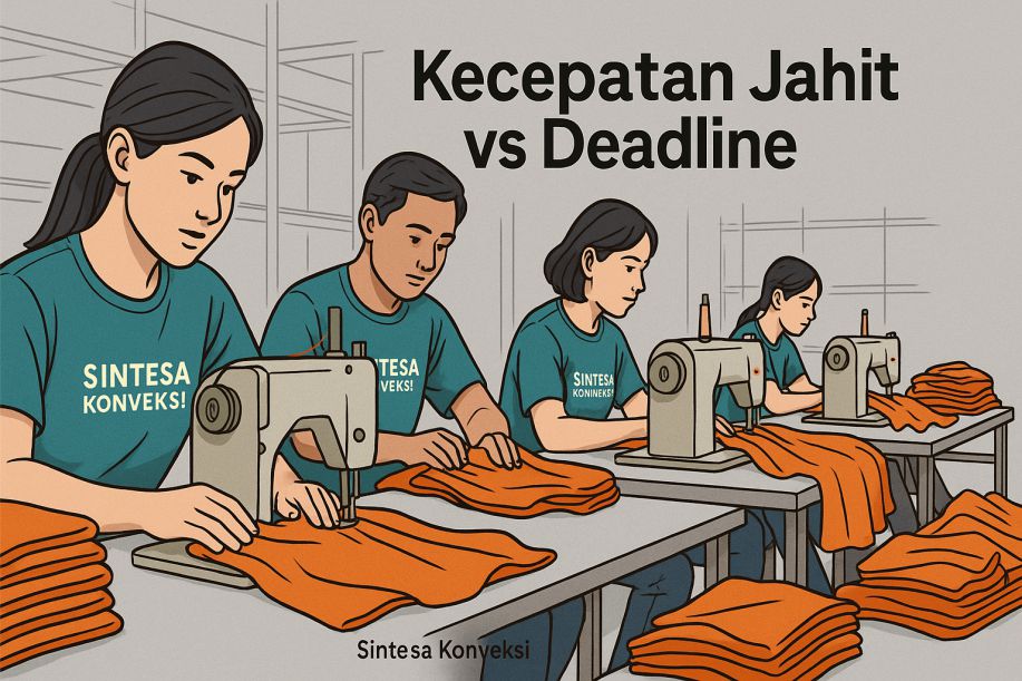 Cara Menghitung Lama Jahit Berdasarkan Jumlah Order