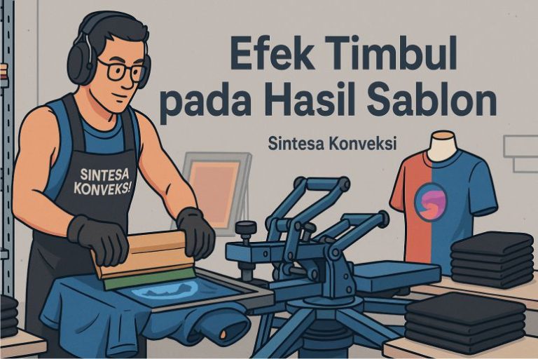 Efek Timbul pada Sablon