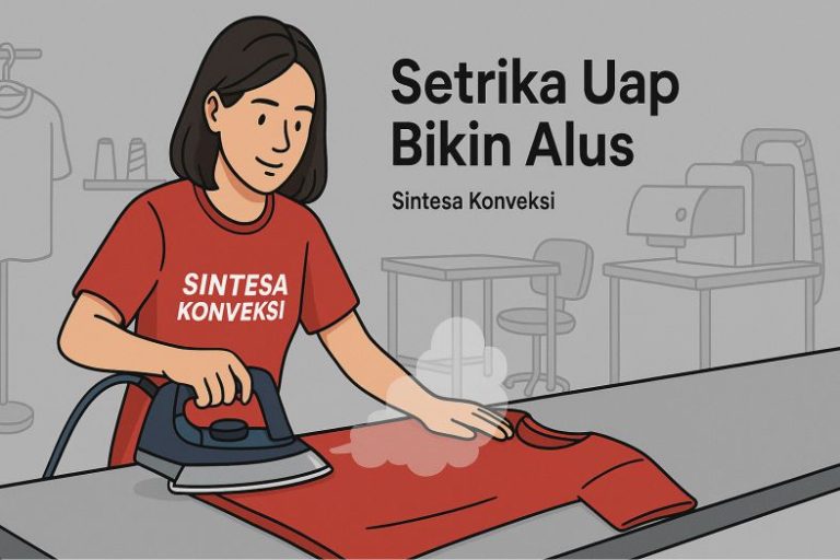 Finishing dengan Setrika Uap: Bikin Jahitan Rapi dan Kain Lebih Halus
