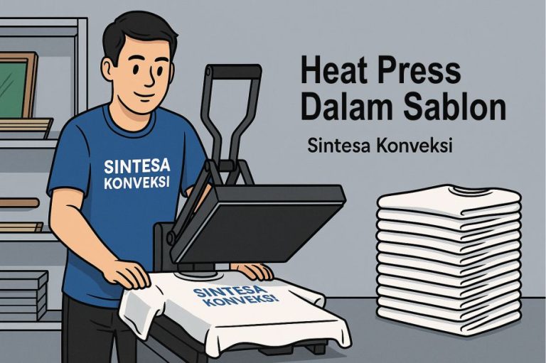 Heat Press dalam Sablon