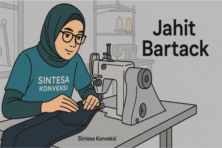 Jahit Bartack: Penguat Jahitan di Titik Rawan Sobek
