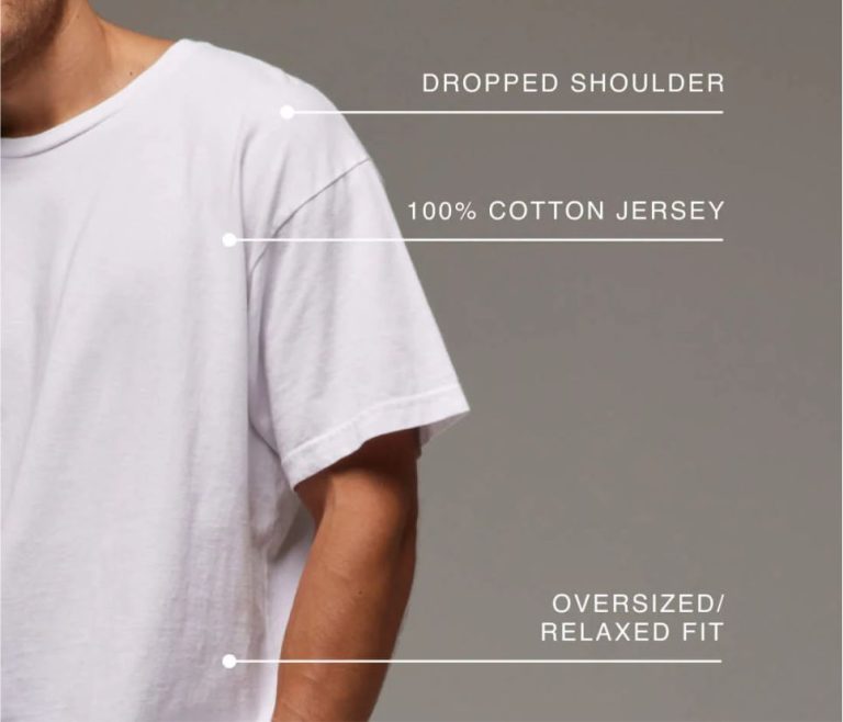 Kaos Drop Shoulder