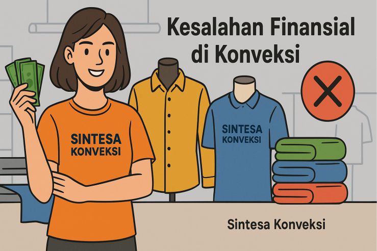 Kesalahan Finansial yang Sering Terjadi di Usaha Konveksi