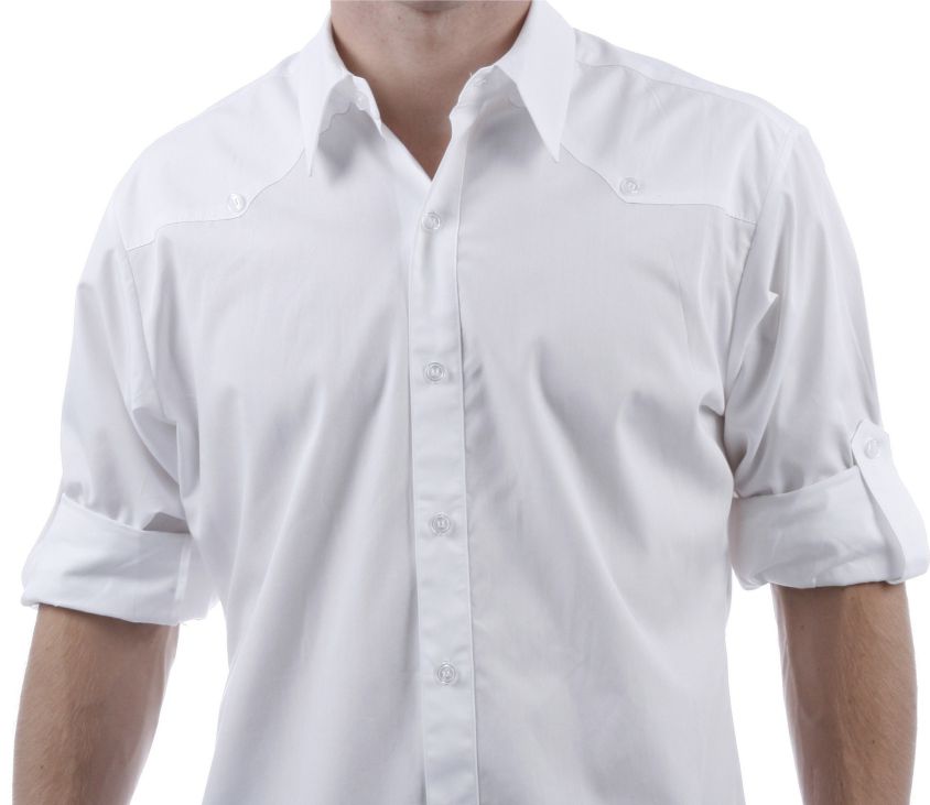 Apa Itu Roll-Tab Sleeve? Fungsi Lengan Kemeja Digulung dengan Pengait