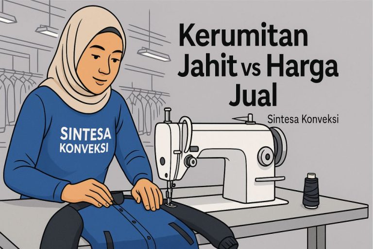 Makin Sulit Jahit, Makin Mahal Produksi & Harga Jual