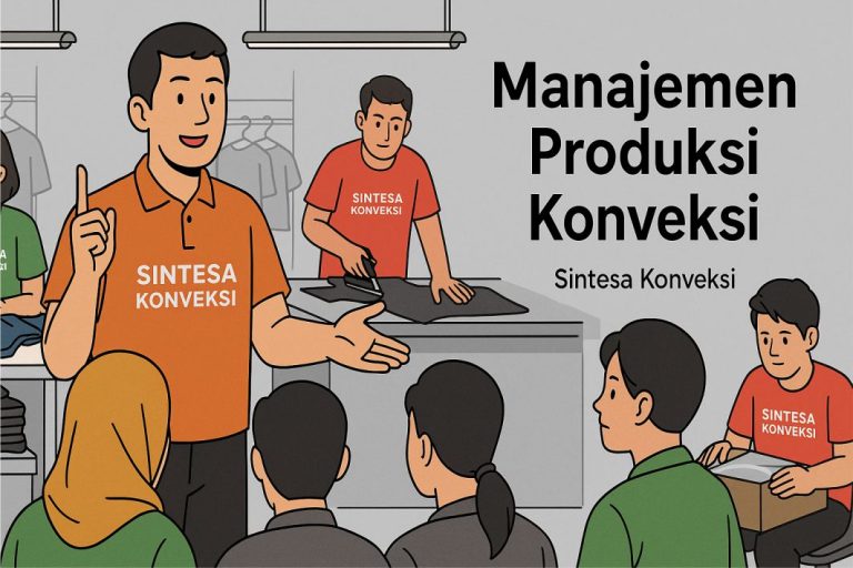 Manajemen Produksi Konveksi Skala Mikro