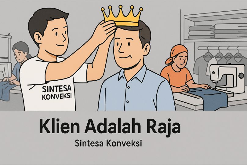 Membangun Kepercayaan Jangka Panjang dengan Klien Konveksi