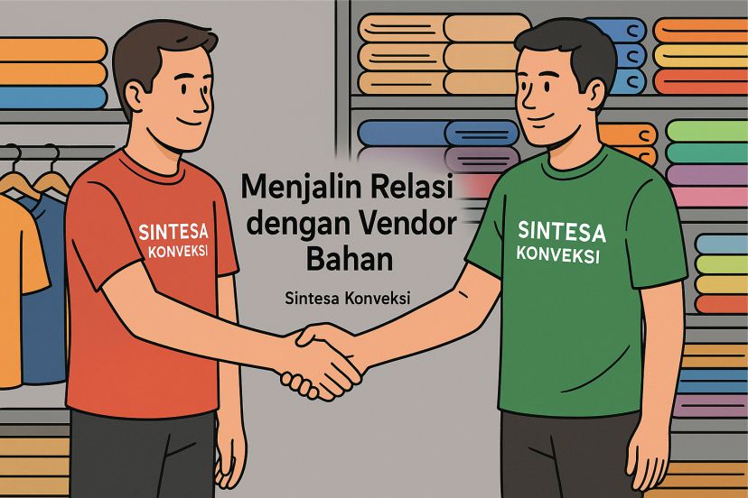 Menjalin Relasi dengan Vendor Bahan Kain untuk Konveksi Rumahan