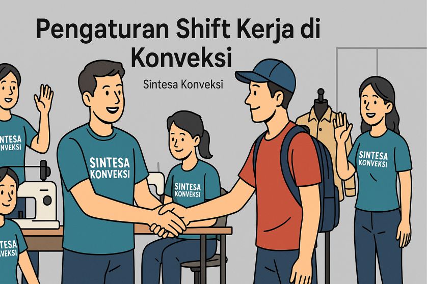 Pengaturan Shift Kerja di Konveksi Saat Produksi Padat