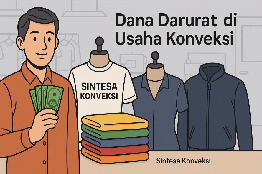 Pentingnya Dana Darurat dan Kas Talangan di Usaha Konveksi