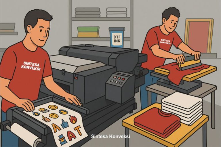 Perbandingan Sablon DTF dan Plastisol