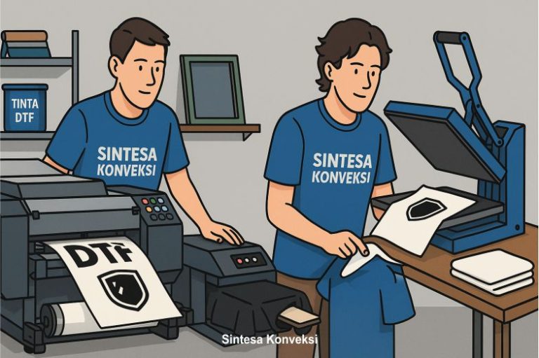 Perbandingan Sablon DTF dan Polyflex