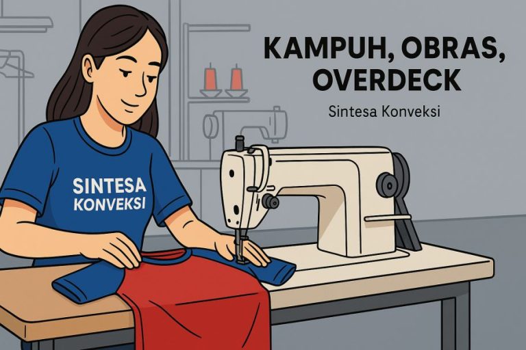 Perbedaan Kampuh, Obras, dan Overdeck