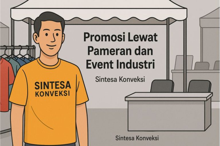 Promosi Efektif Konveksi Lewat Pameran dan Event Industri