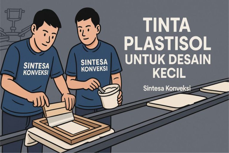 Rahasia Ketajaman Tinta Plastisol untuk Desain Kecil dan Presisi Tinggi
