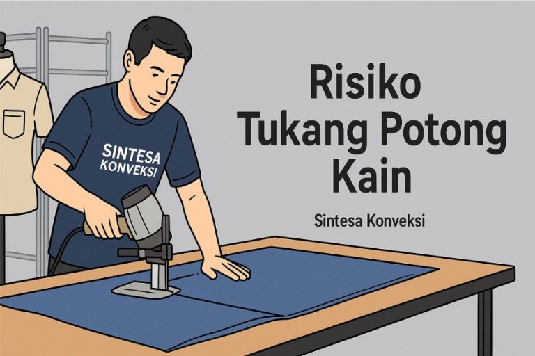 Risiko Tukang Potong Kain di Konveksi