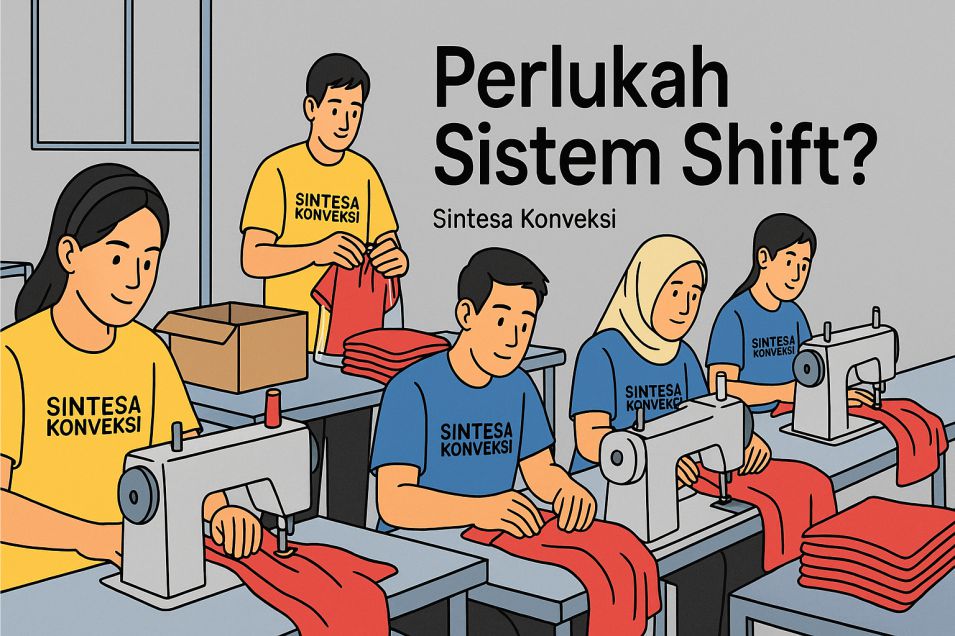 Sistem Shift Produksi: Cocokkah Diterapkan di Konveksi