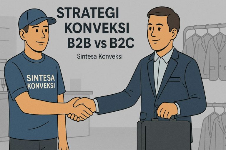 Strategi Konveksi B2B vs B2C