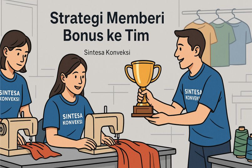 Strategi Memberi Bonus Tim Jahit Konveksi Tanpa Naik Gaji