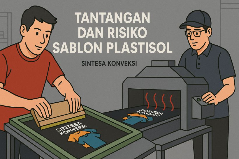 Tantangan dan Risiko Umum Saat Menggunakan Tinta Plastisol