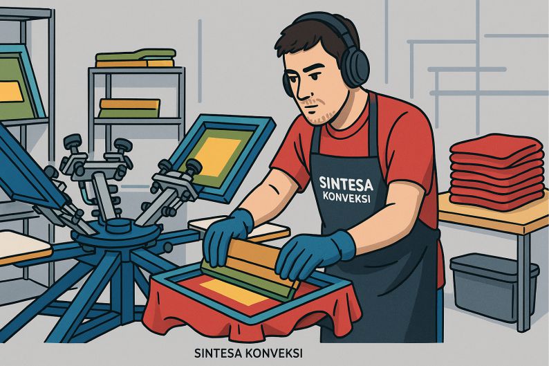 Underbase Putih Peran Pentingnya dalam Sablon Warna Terang