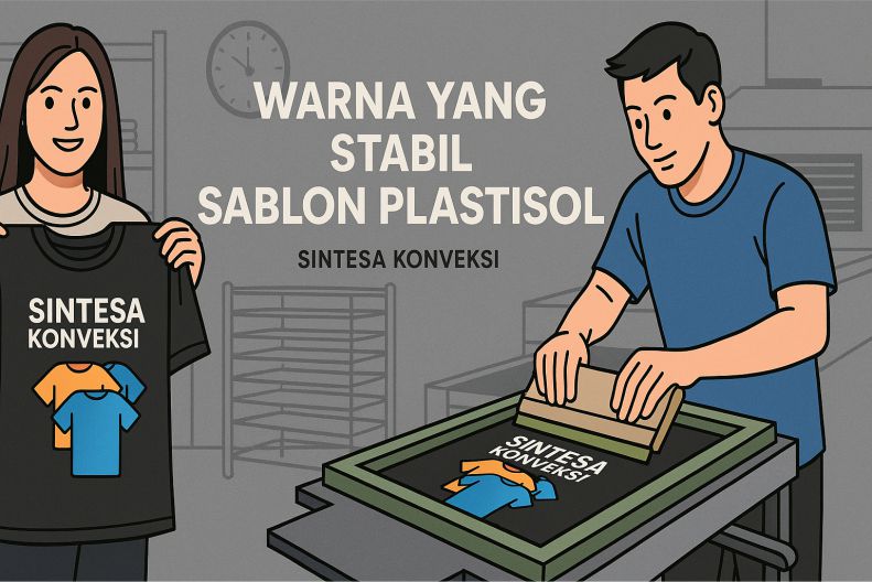 Warna Apa Saja yang Stabil Saat Menggunakan Tinta Plastisol