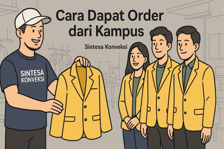 cara Konveksi Jadi Langganan Kampus