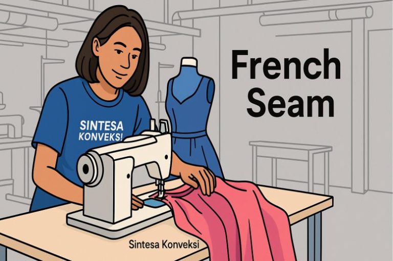 jahit French Seam Jahitan Rapi