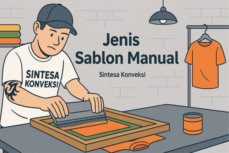 jenis sablon manual yang awet dan tahan lama