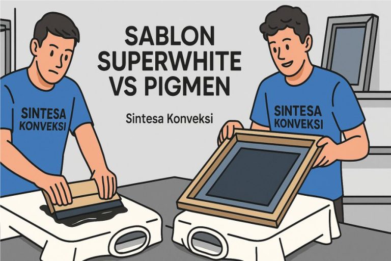 Sablon Superwhite vs Pigmen