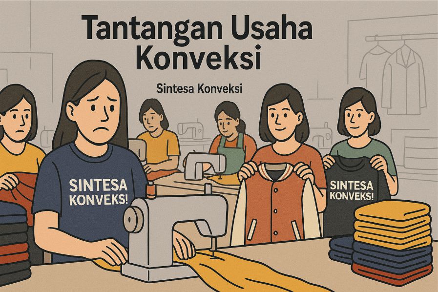 tantangan usaha konveksi