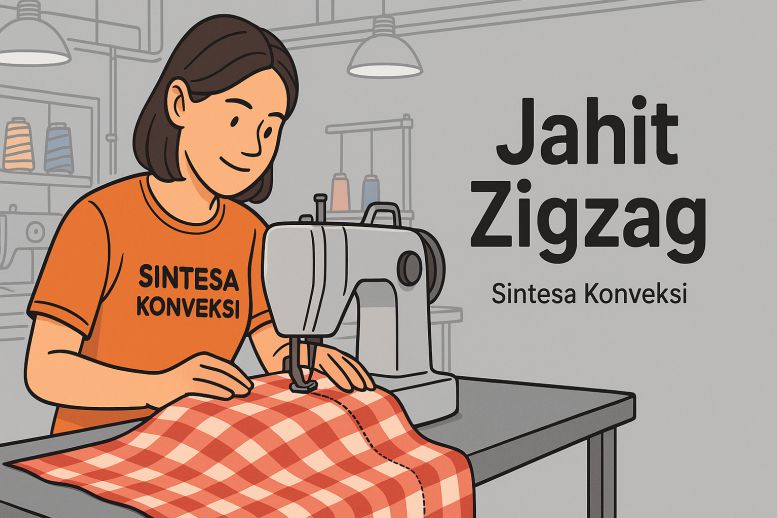 teknik jahit zigzag