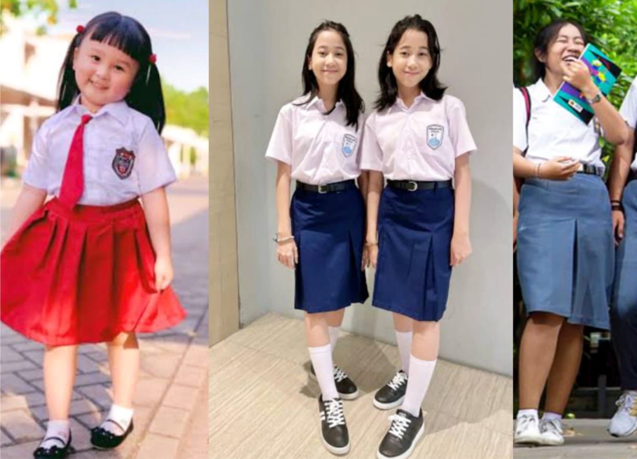 Bahan untuk Rok Sekolah