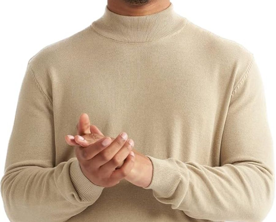 Mock Neck Sweater 1