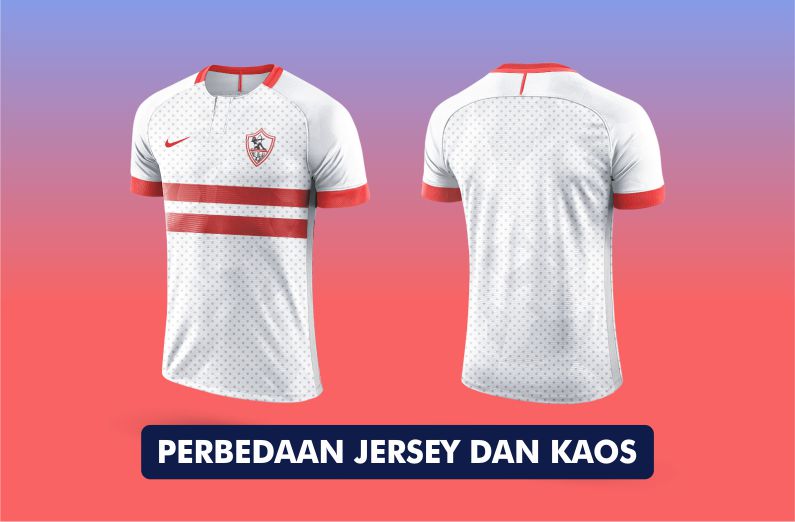 Perbedaan Jersey dan Kaos