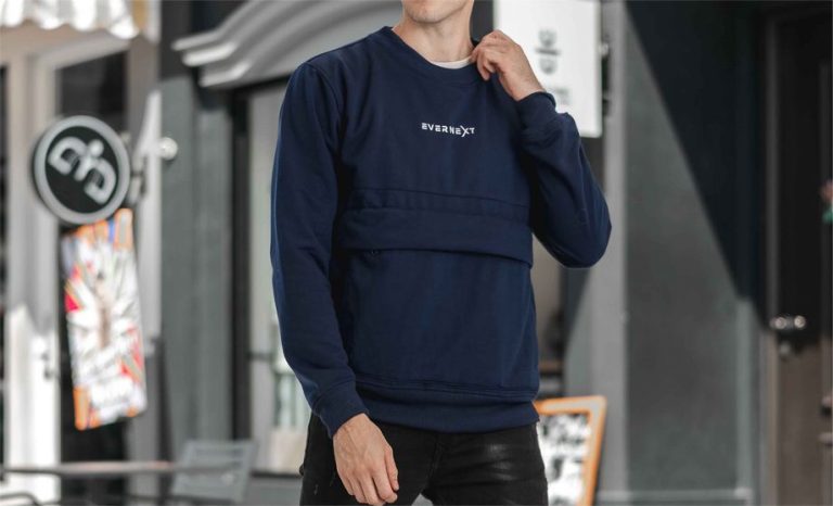Sweater Kantong Tempel