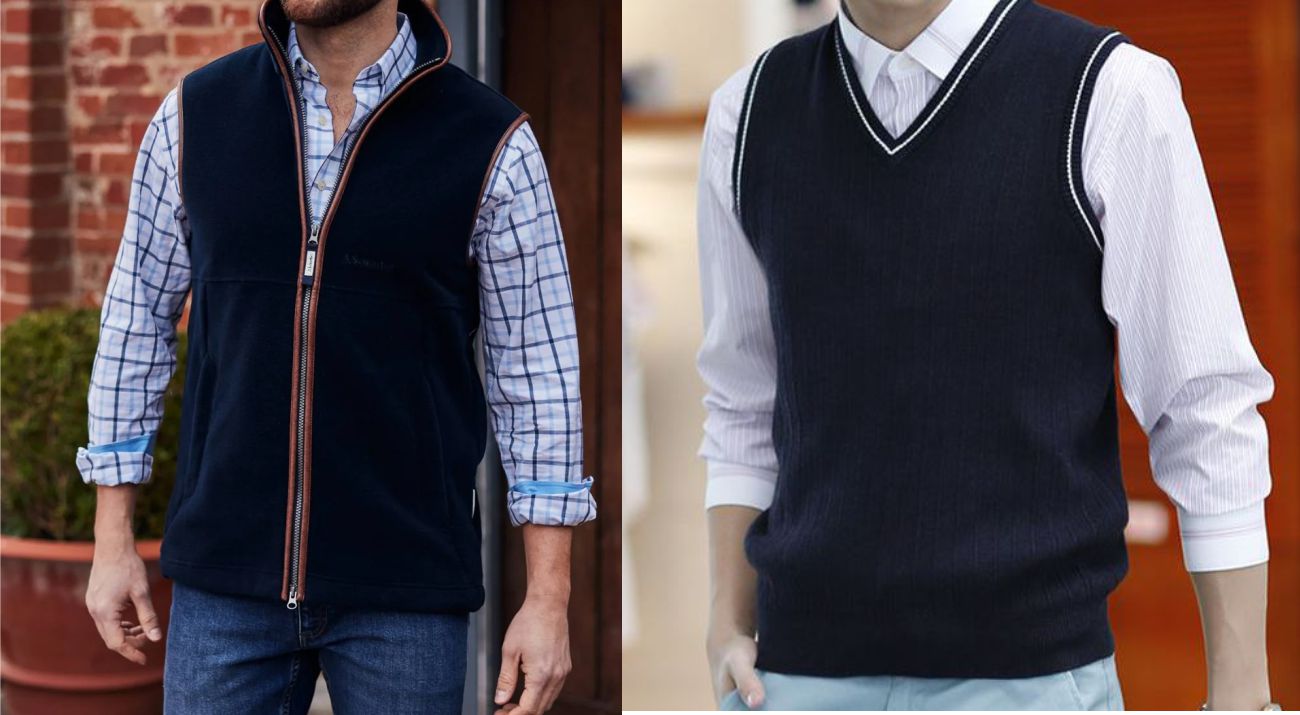 Perbedaan Rompi dan Sweater Vest
