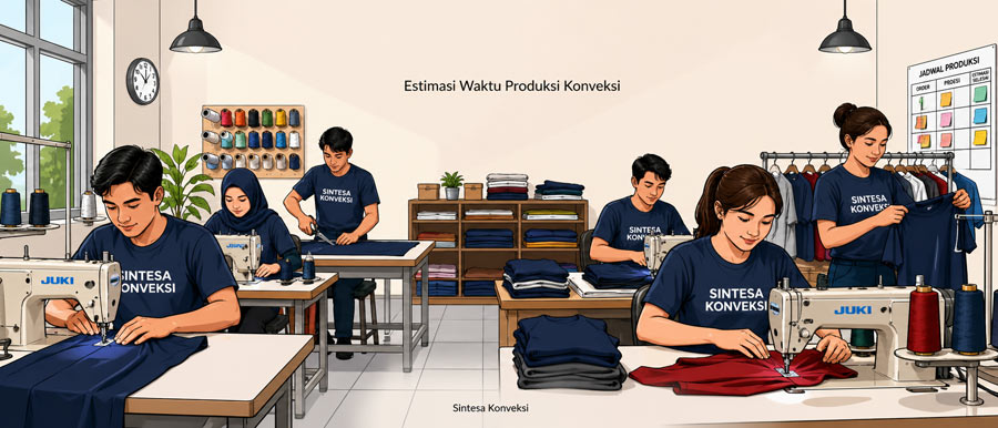 Estimasi Waktu Produksi Konveksi