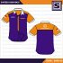 Baju Kerja Simple Code – SKPD 05 – Biru, Orange, List Putih